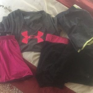 Lot of work out clothes good used cond.
